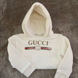 Ivory Gucci hoodie